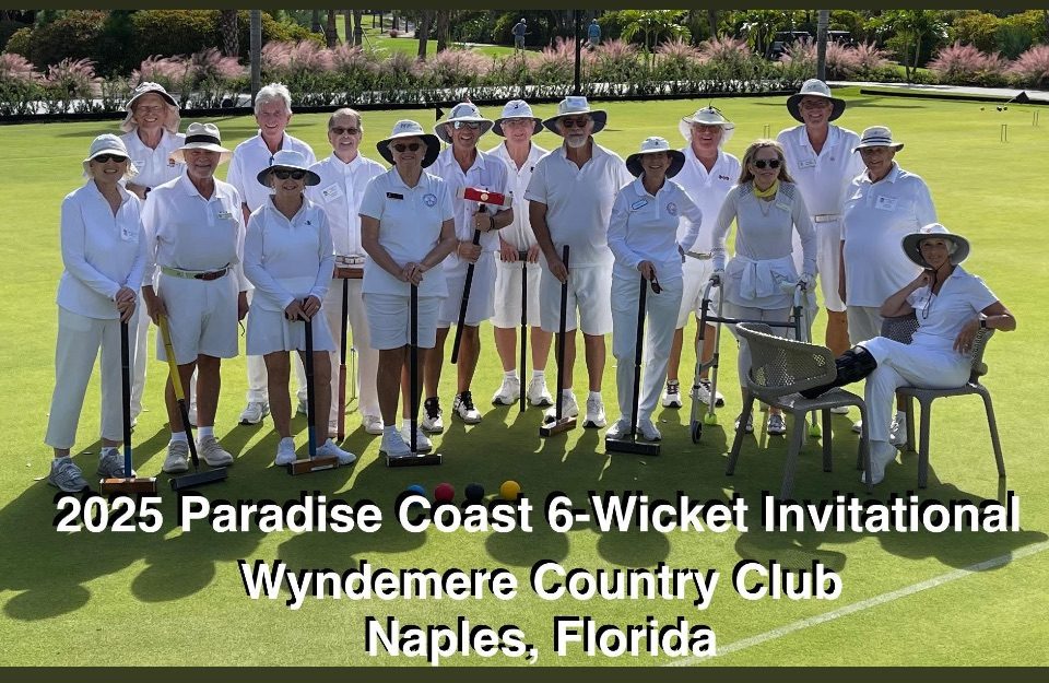 The 2025 Paradise Coast Invitational field at Wyndemere Country Club